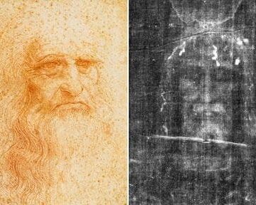 Da Vinci and The Turin Shroud